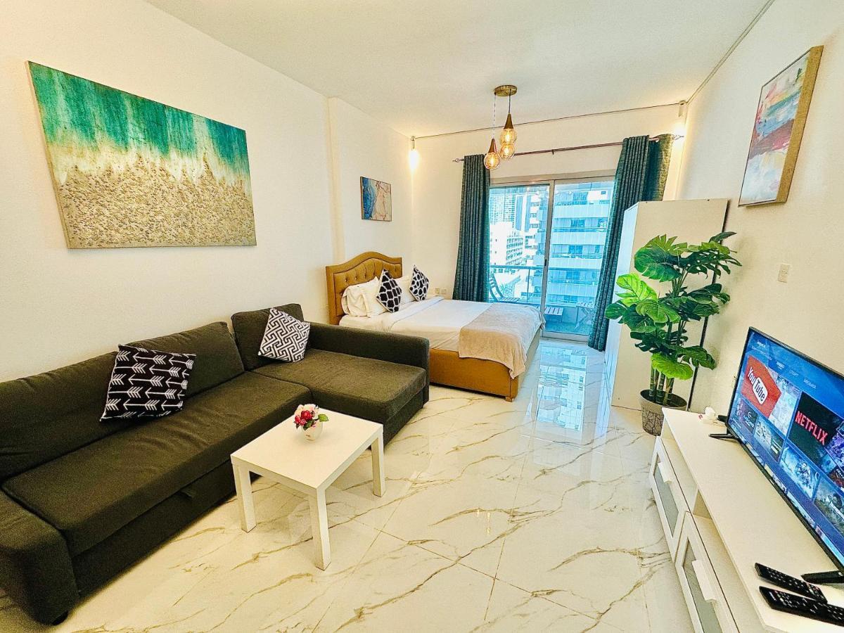 Diamond Crown - Studio Holiday Apartment In Dubai Marina Extérieur photo